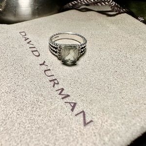 David Yurman Petite Wheaton® with Prasiolite and Pavé Diamonds